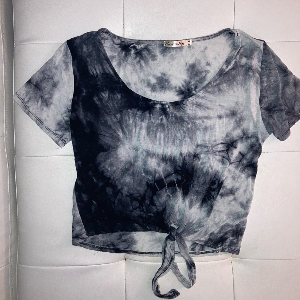 Tie-dye crop top